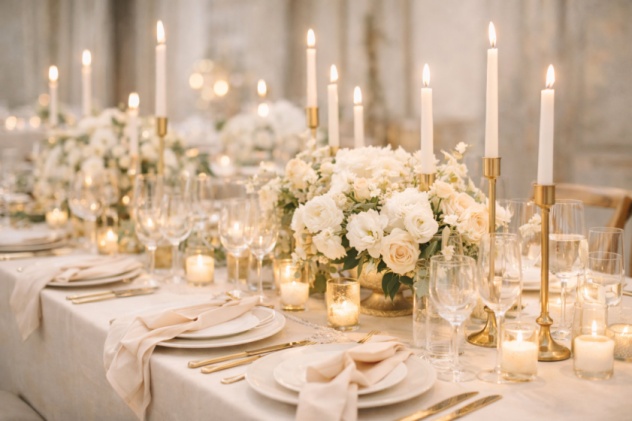 Champagne & Gold | Decorazioni per Matrimonio