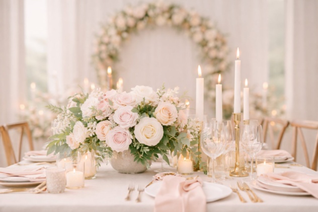 Romantico Cipria | Decorazioni per Matrimonio